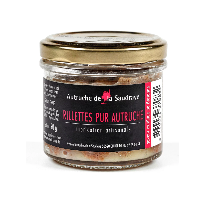 Rillettes d’Autruche Saudray